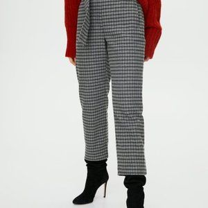 Aritzia wilfred tie front pant (wool)